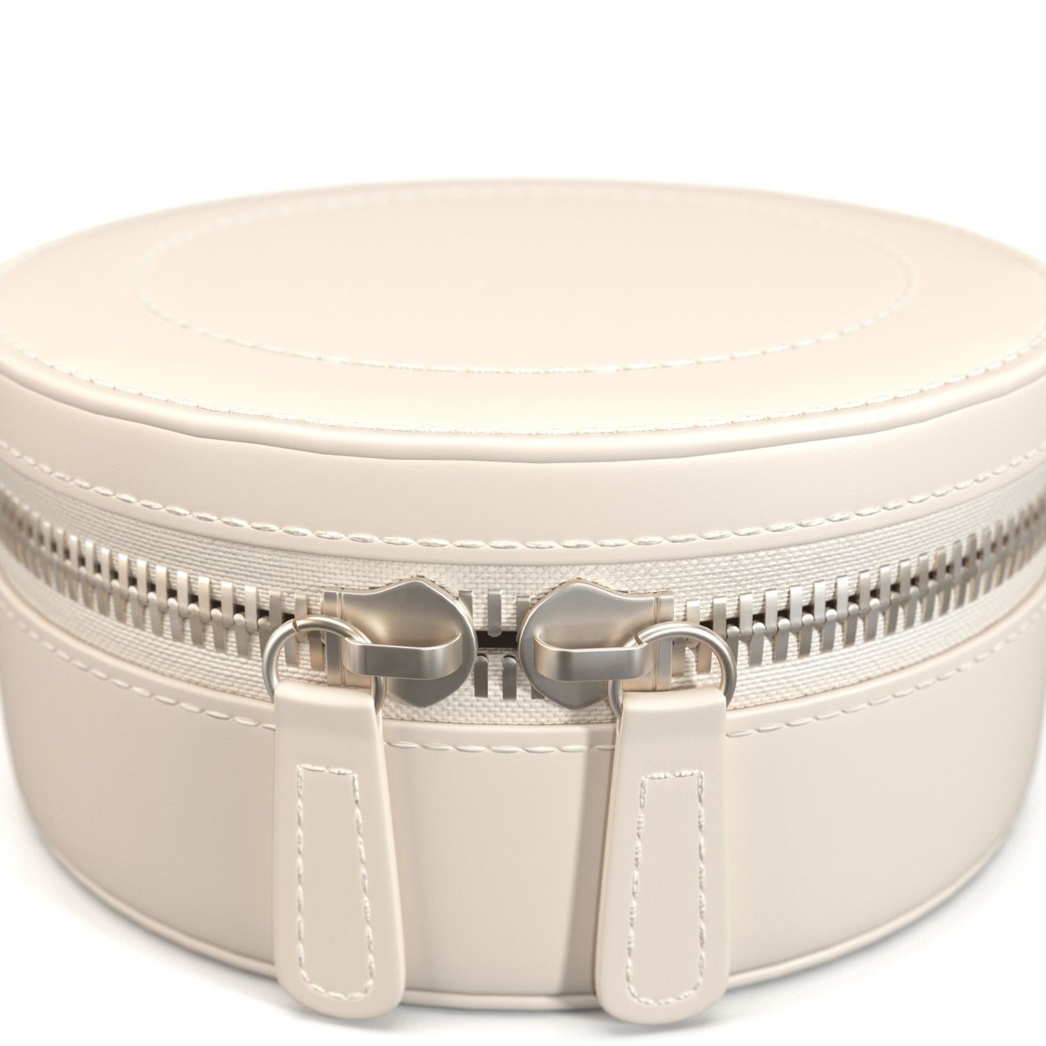 Sophia Round Zip Case PBR 3D model_3