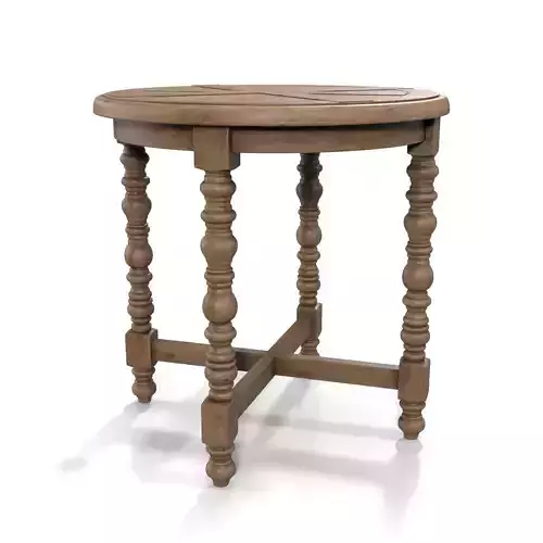 Spindle Side Table