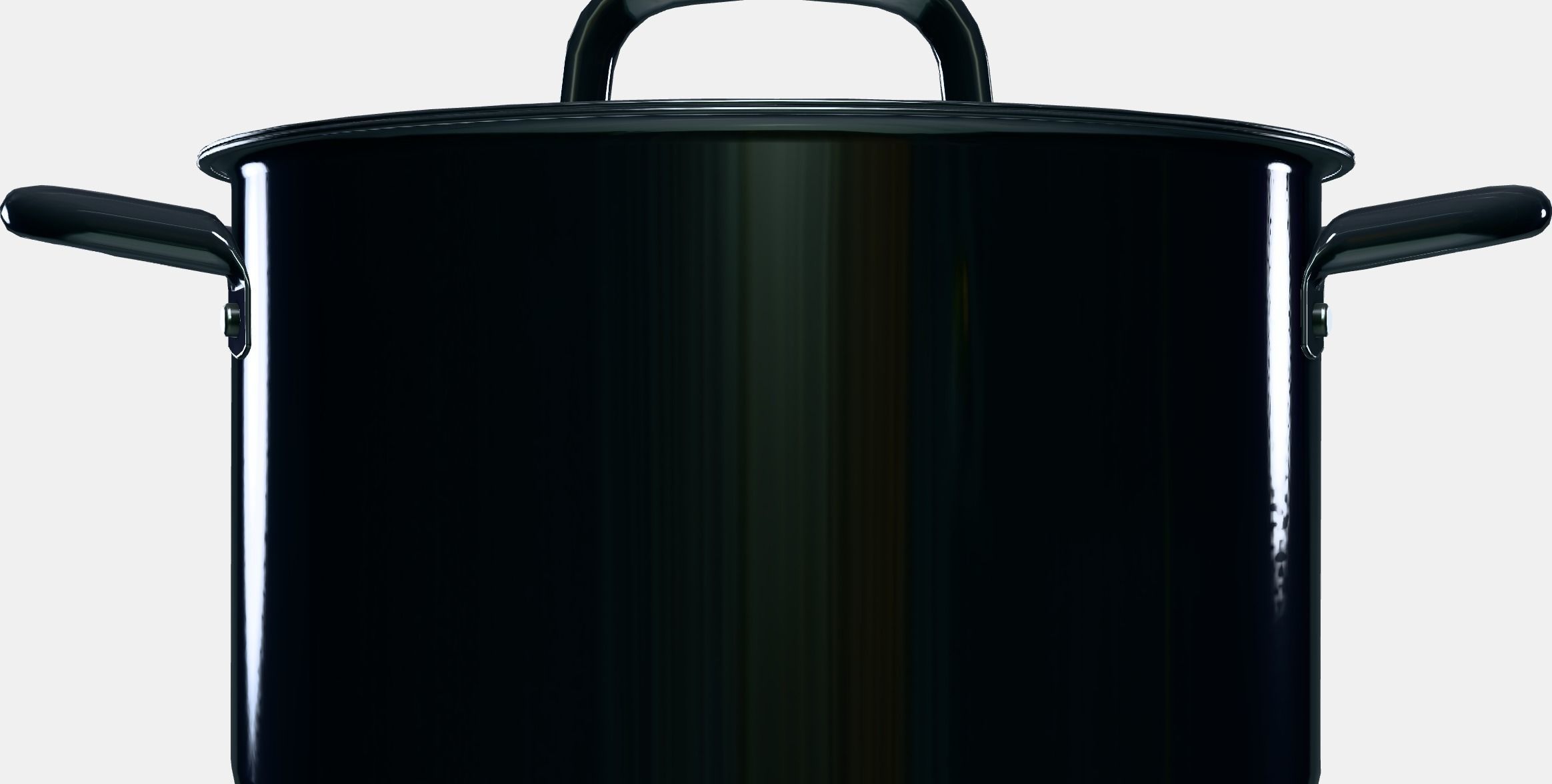 IKEA 365 Pot with lid Low-poly 3D model_13