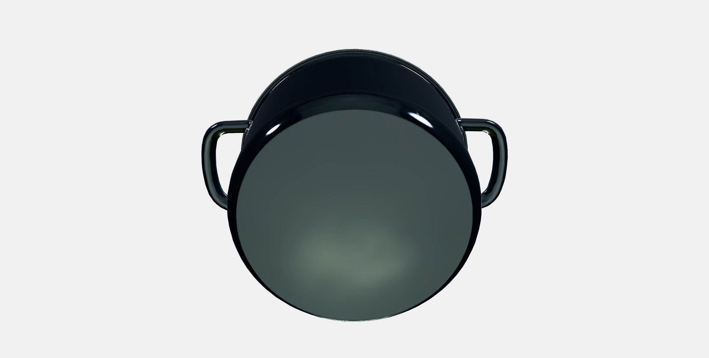 IKEA 365 Pot with lid Low-poly 3D model_9