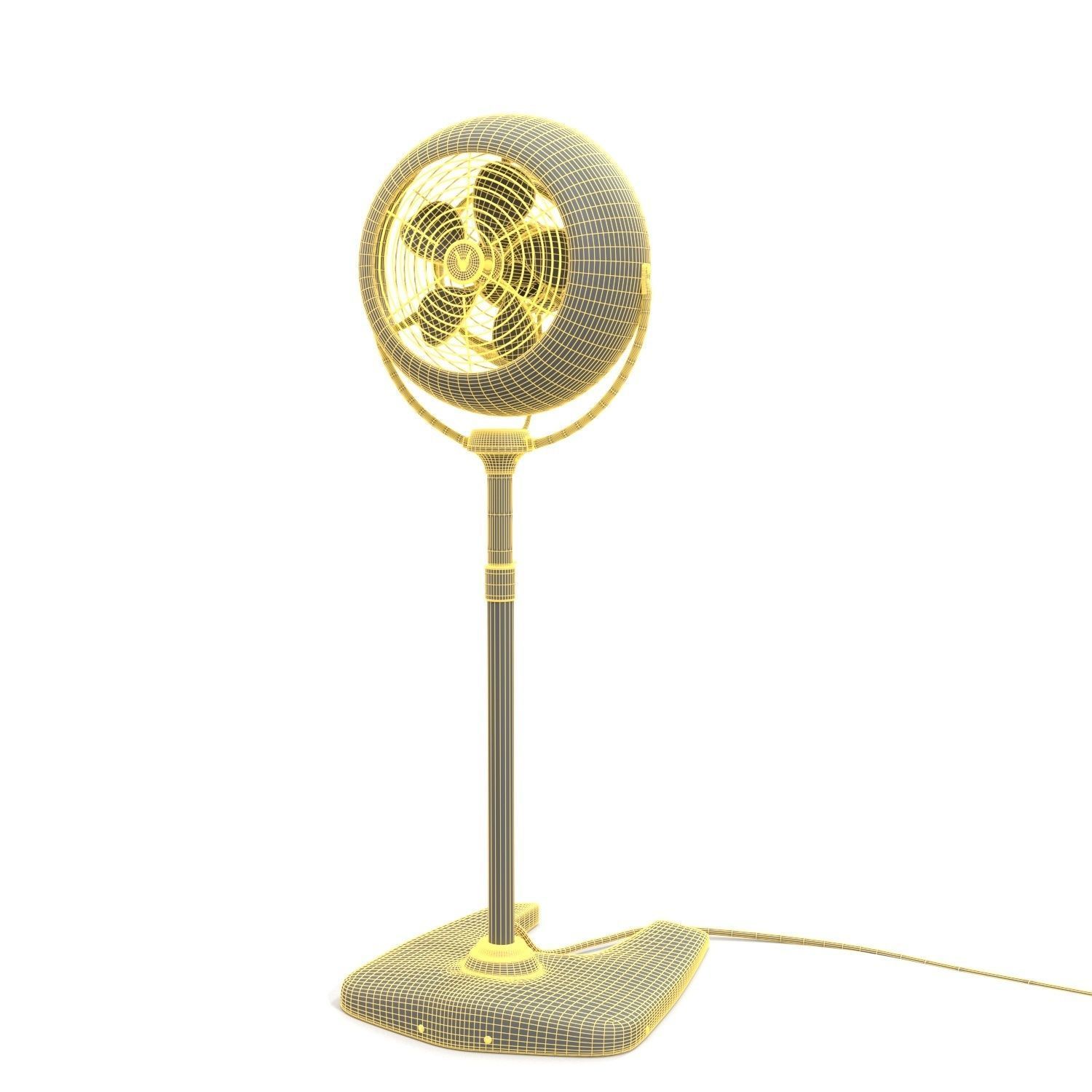 Vornado VFan Senior Pedestal Fan PBR 3D model_5