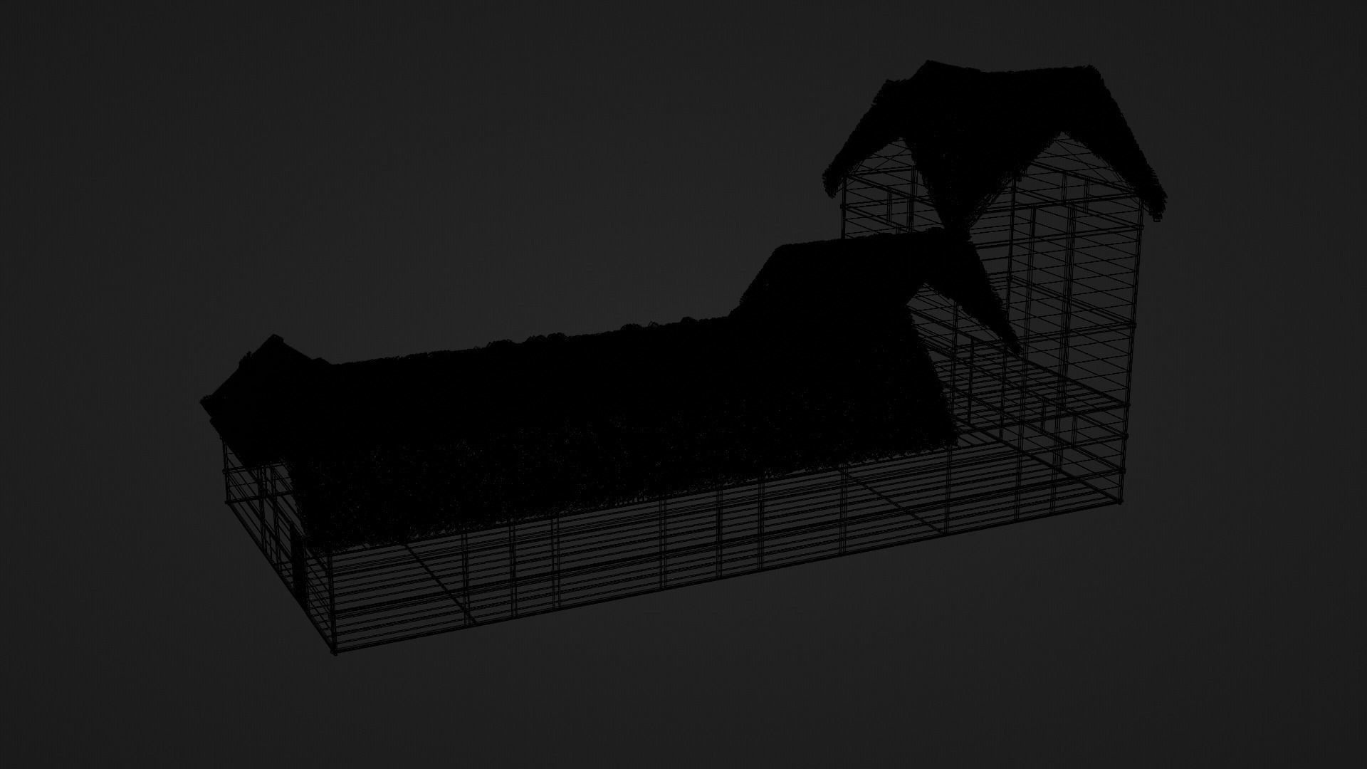 Medieval Inn Low-poly 3D model_13