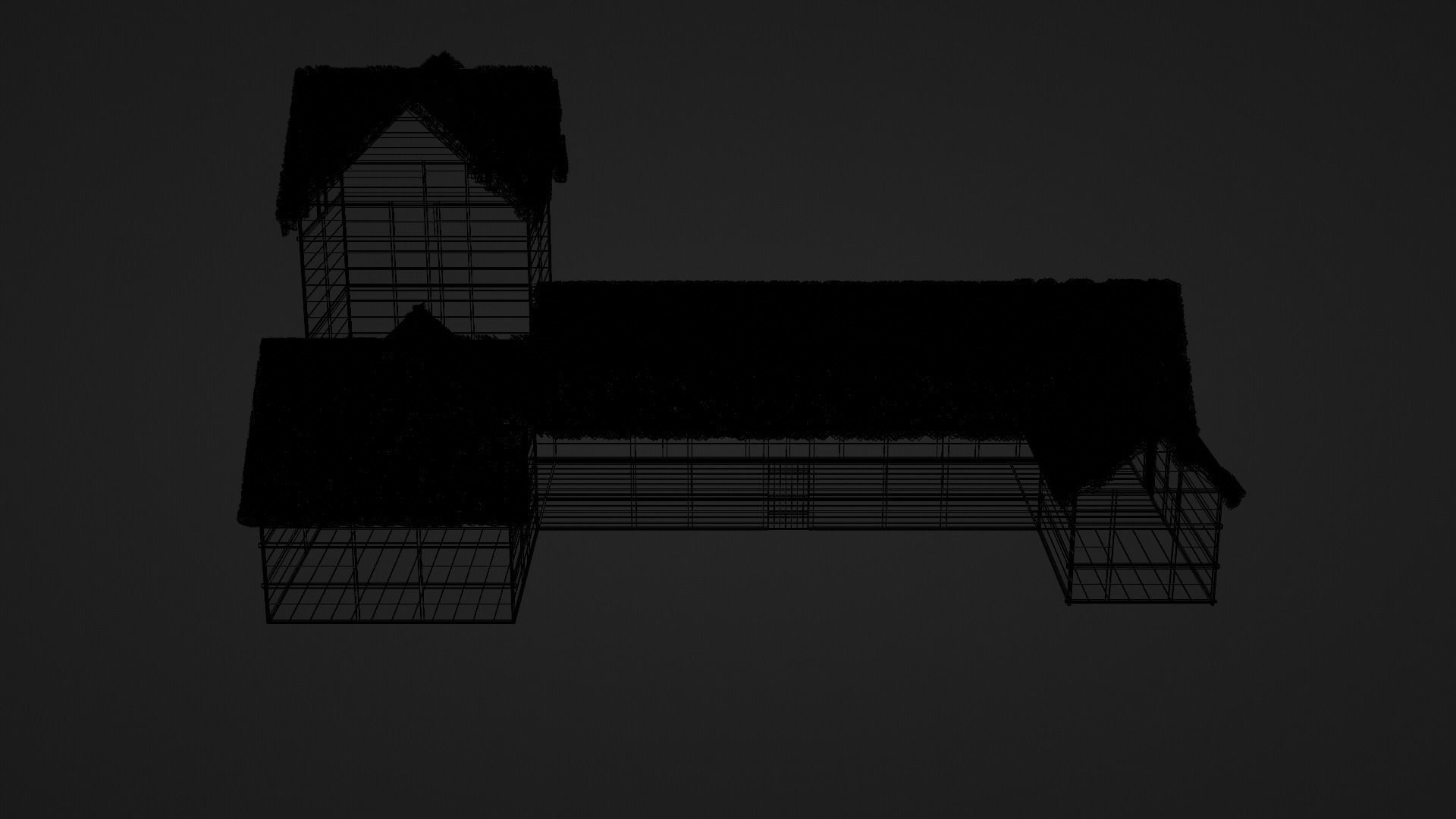 Medieval Inn Low-poly 3D model_9