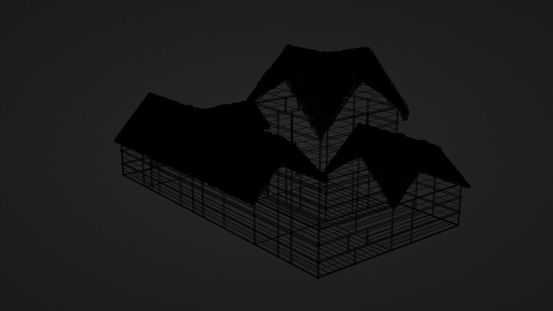 Medieval Inn Low-poly 3D model_15