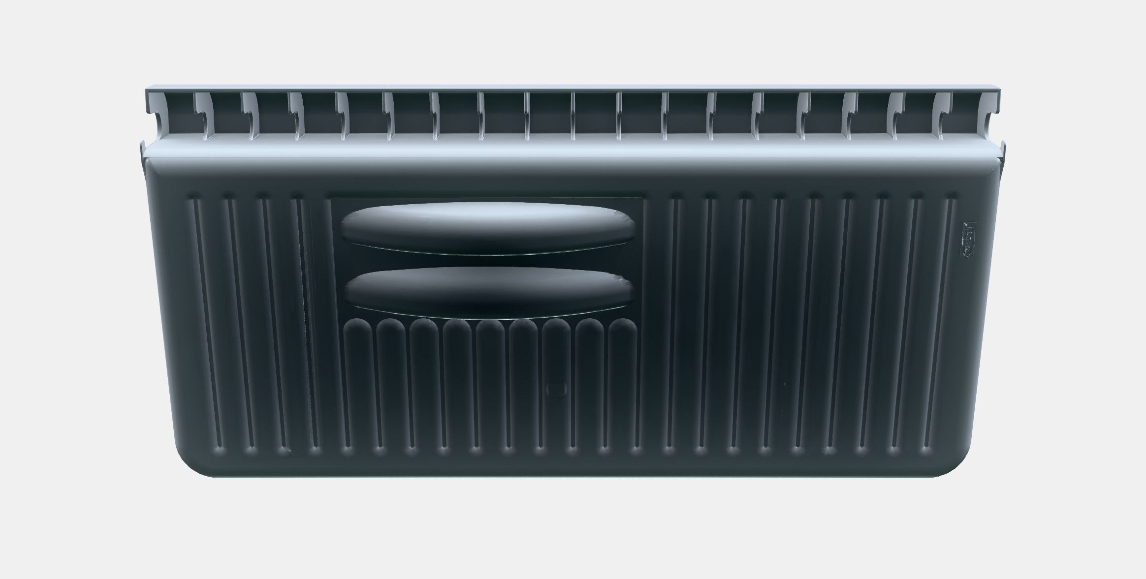 SUNNERSTA Shelf-dish drainer Low-poly 3D model_8