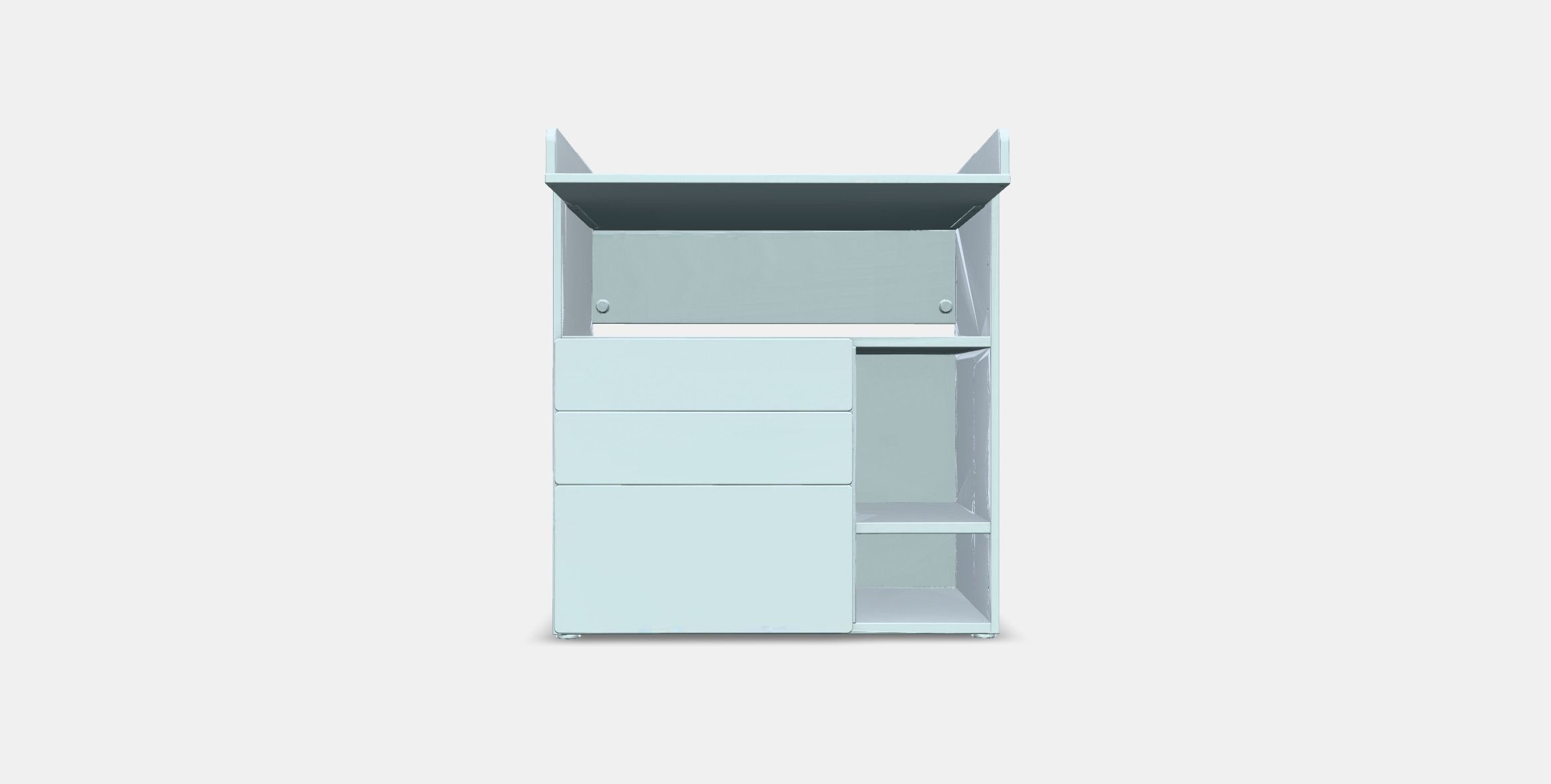 SMASTAD Changing table Low-poly 3D model_10