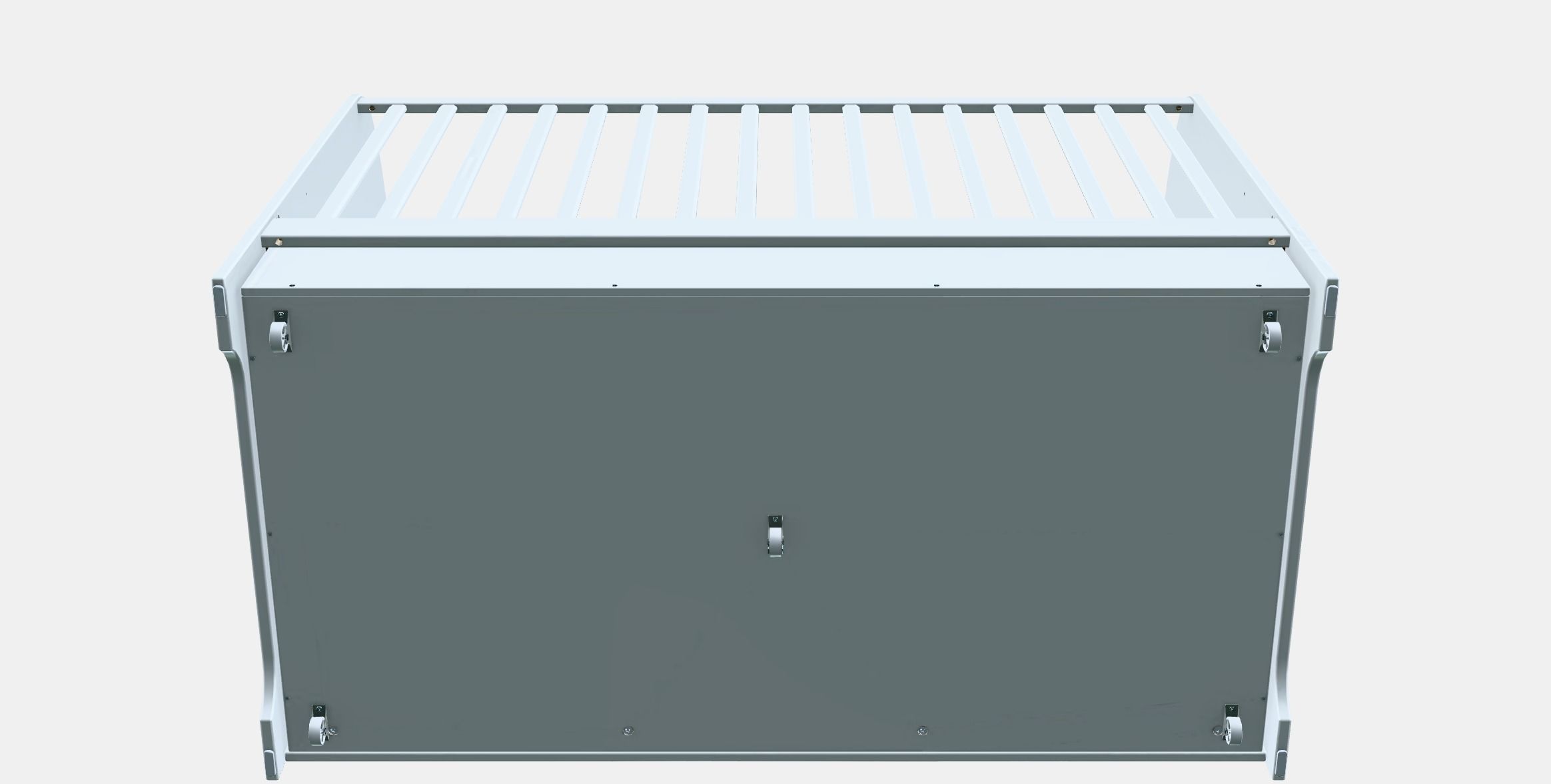 GONATT Cot with drawer Low-poly 3D model_7