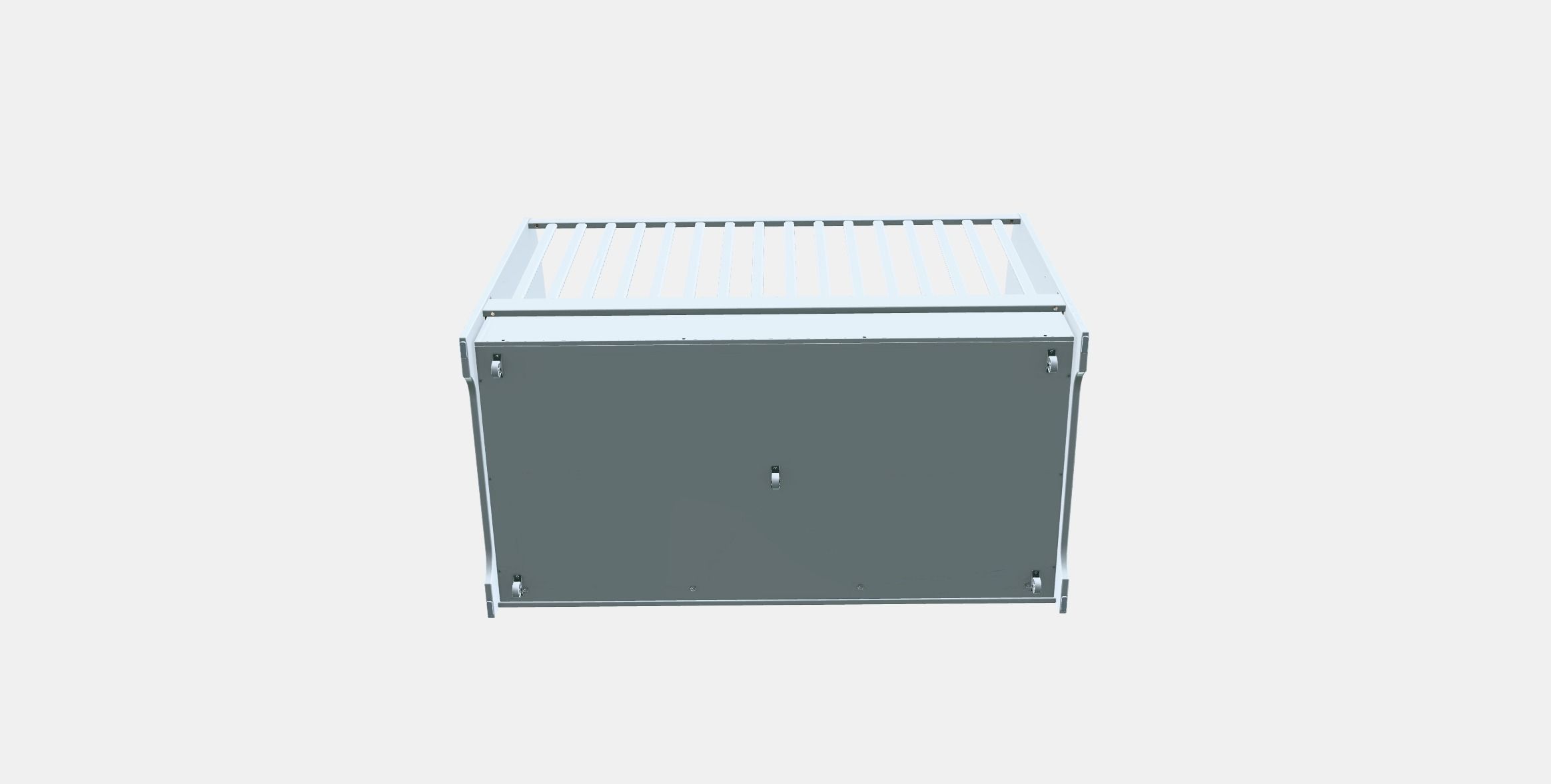 GONATT Cot with drawer Low-poly 3D model_6