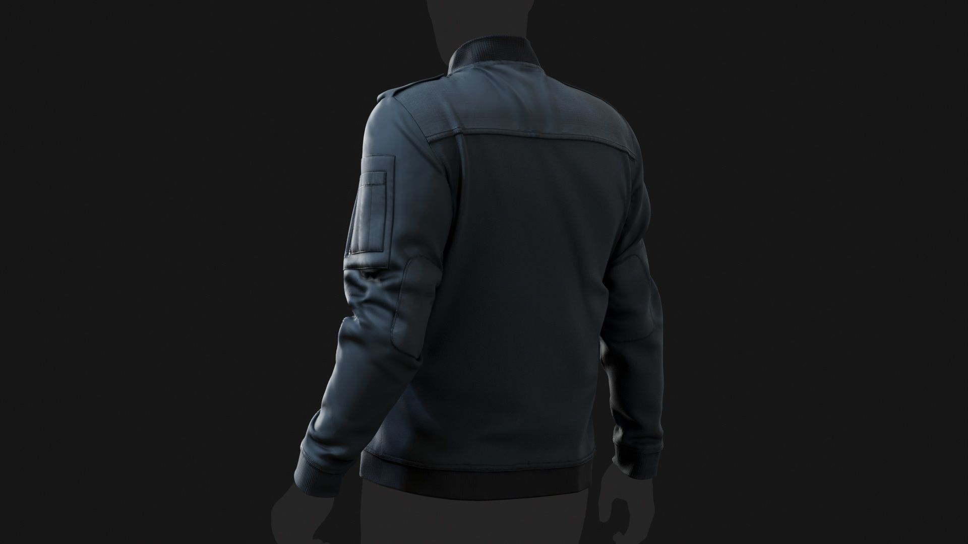Leader Fleece Innenjacke uniform Outfit for GTA fivem 3D model  Low-poly 3D model_28