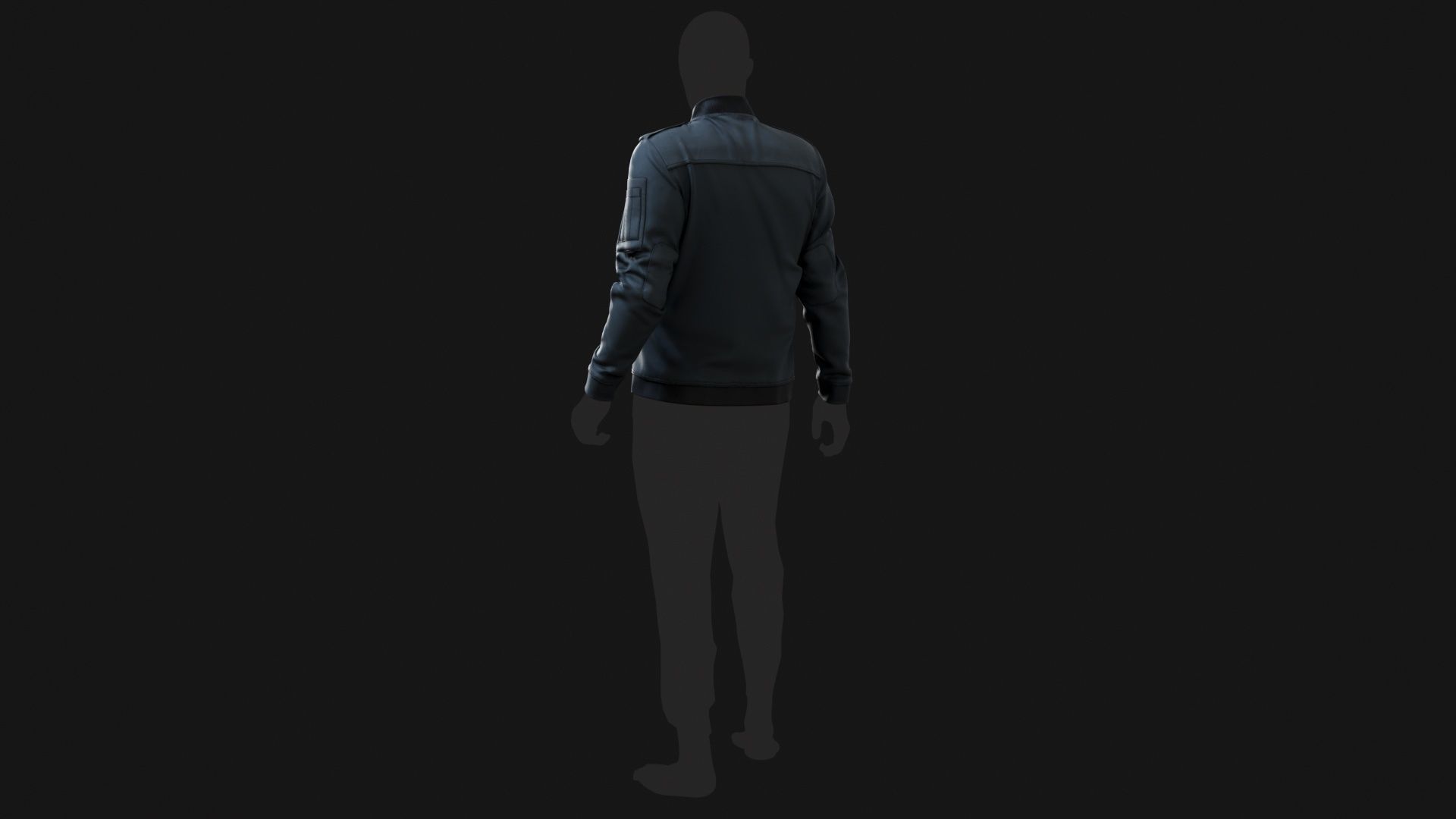 Leader Fleece Innenjacke uniform Outfit for GTA fivem 3D model  Low-poly 3D model_23