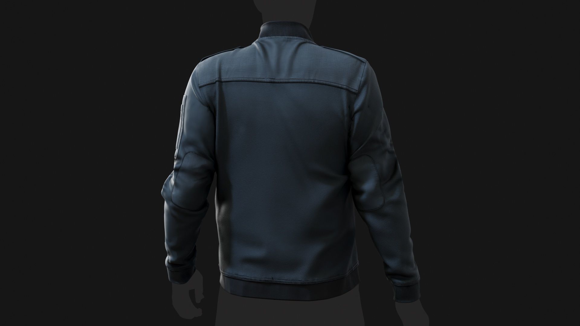 Leader Fleece Innenjacke uniform Outfit for GTA fivem 3D model  Low-poly 3D model_27