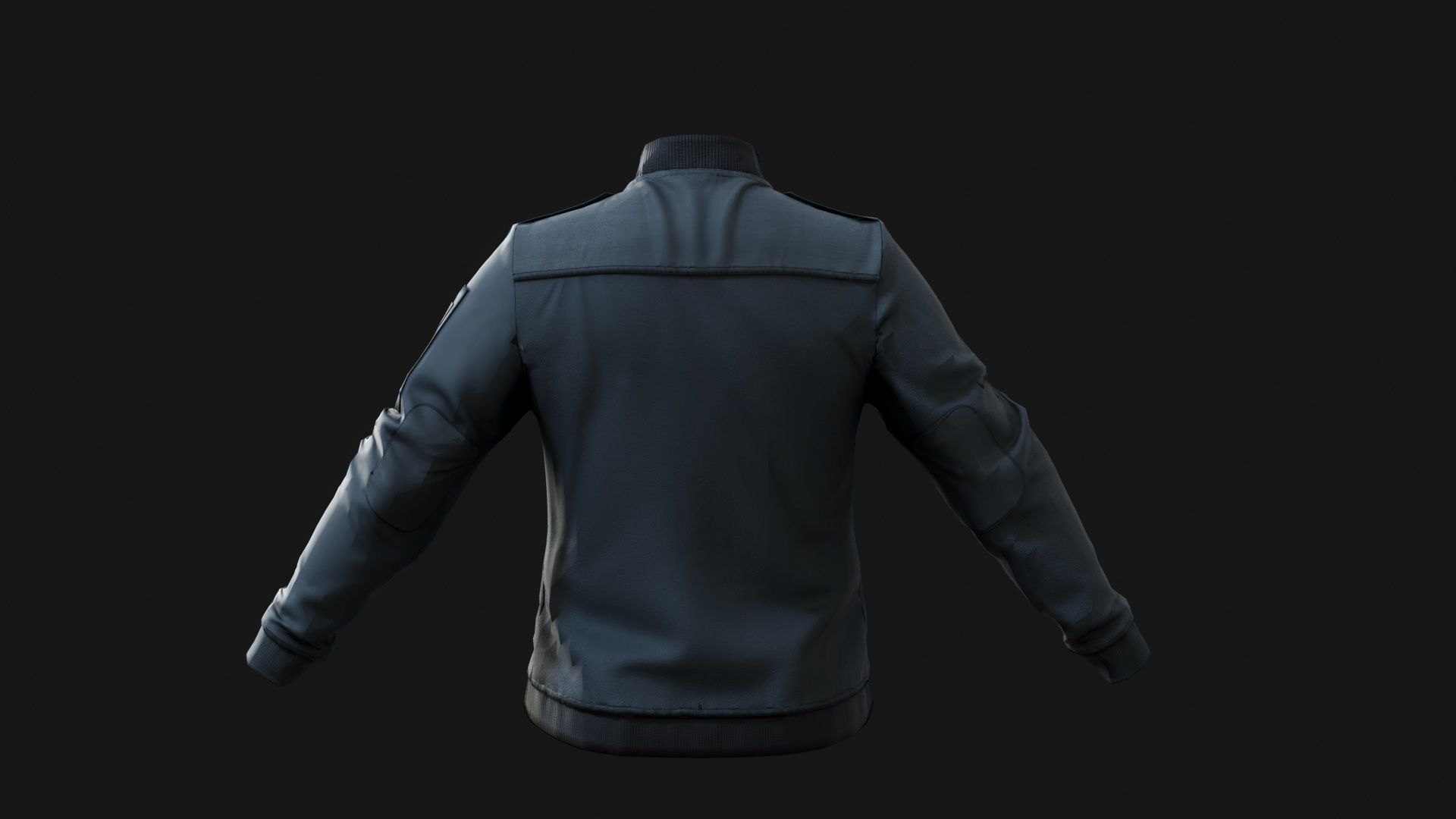 Leader Fleece Innenjacke uniform Outfit for GTA fivem 3D model  Low-poly 3D model_34