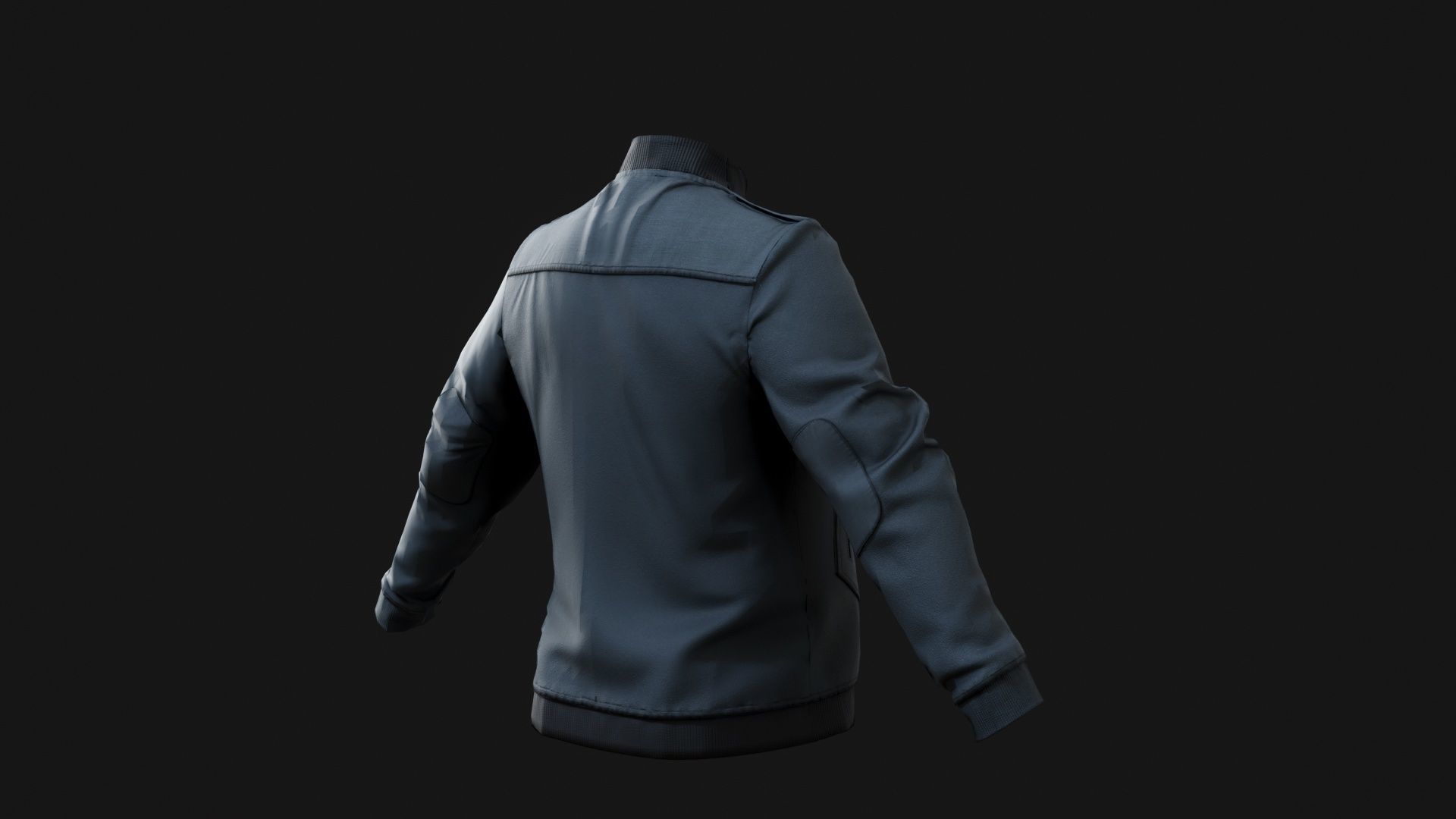 Leader Fleece Innenjacke uniform Outfit for GTA fivem 3D model  Low-poly 3D model_33