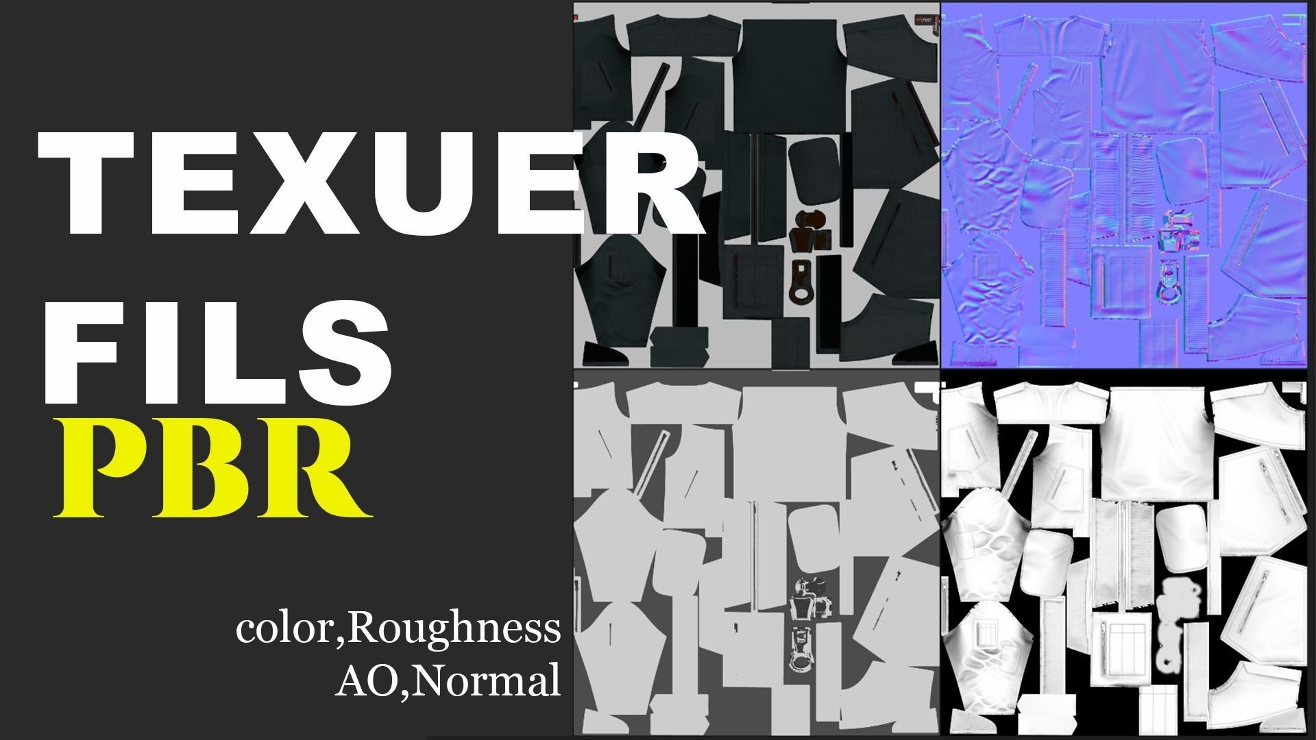 Leader Fleece Innenjacke uniform Outfit for GTA fivem 3D model  Low-poly 3D model_6