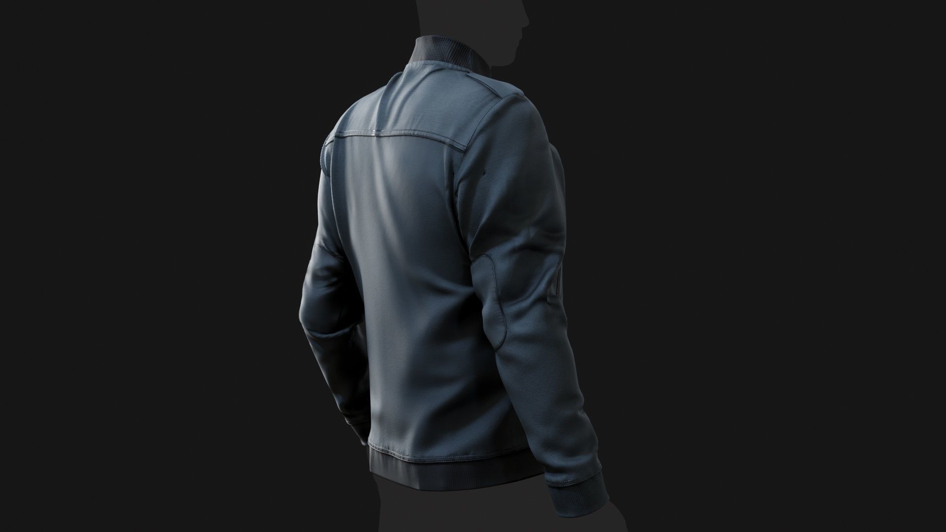 Leader Fleece Innenjacke uniform Outfit for GTA fivem 3D model  Low-poly 3D model_29