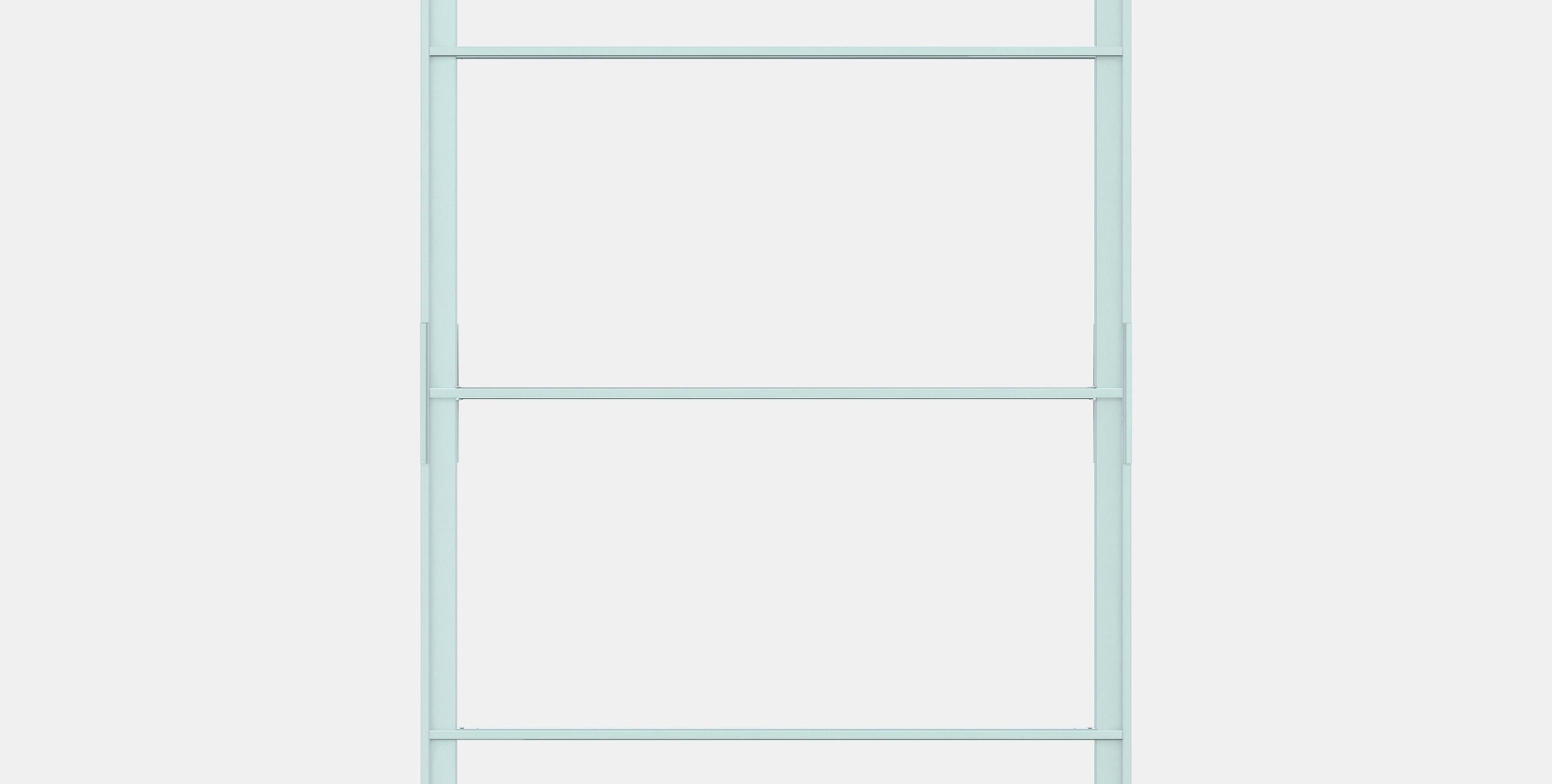 SKYTTA Sliding door frame 2 Low-poly 3D model_11