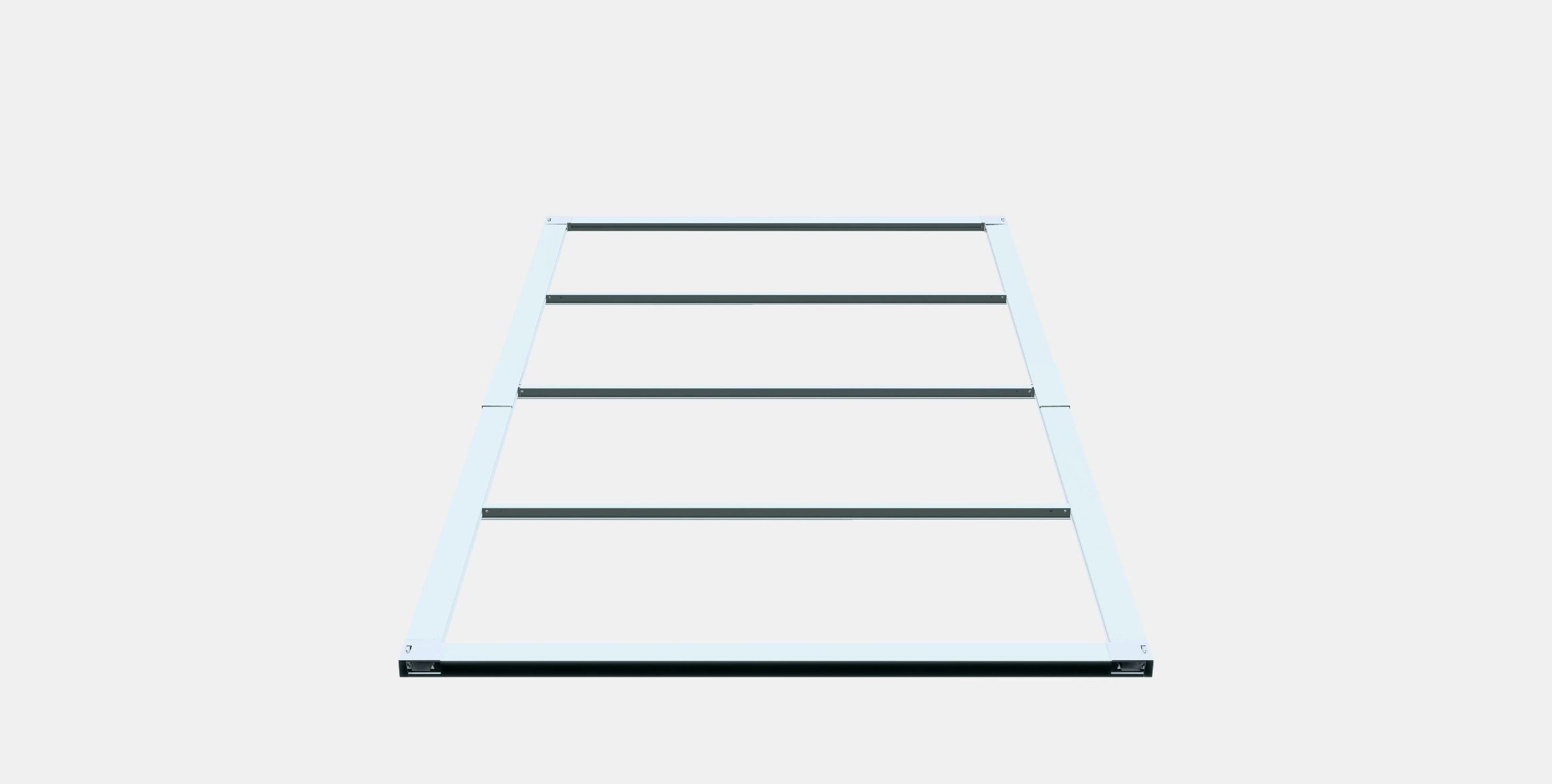 SKYTTA Sliding door frame 2 Low-poly 3D model_8