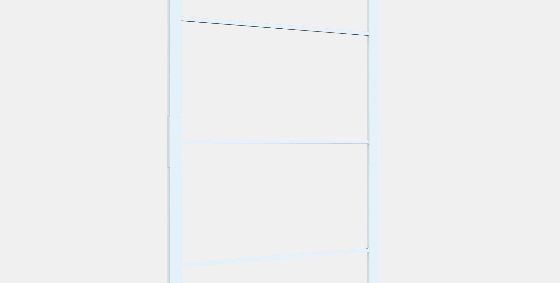 SKYTTA Sliding door frame 2 Low-poly 3D model_3