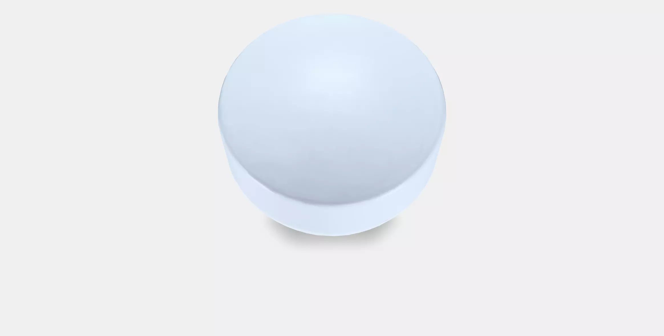 MORKRADD LED nightlight with sensor Low-poly 3D model