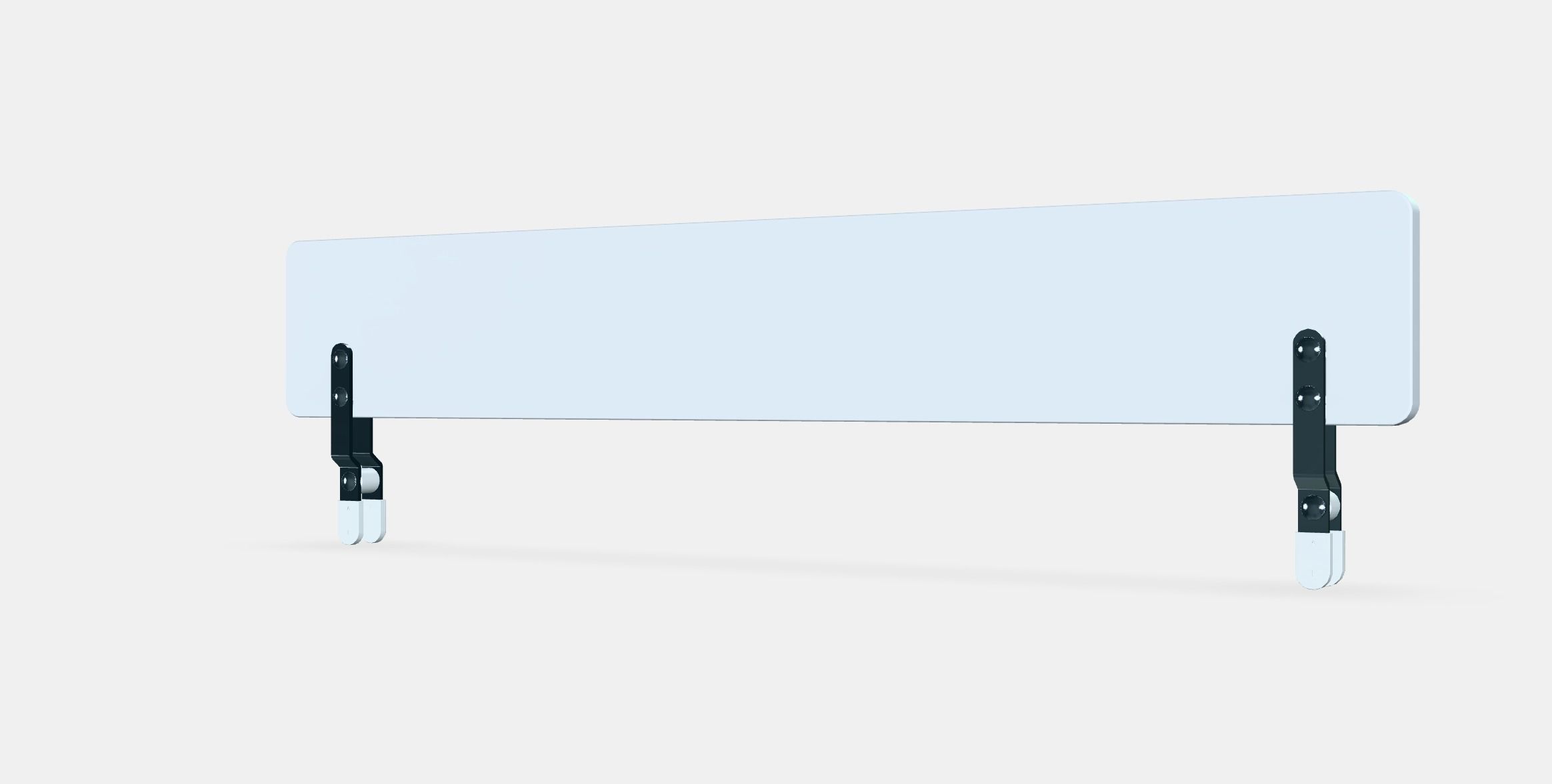 NATTAPA Guard rail Low-poly 3D model_6