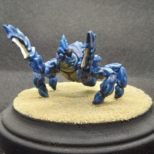 Giant Blade Crab Miniature 3D print model