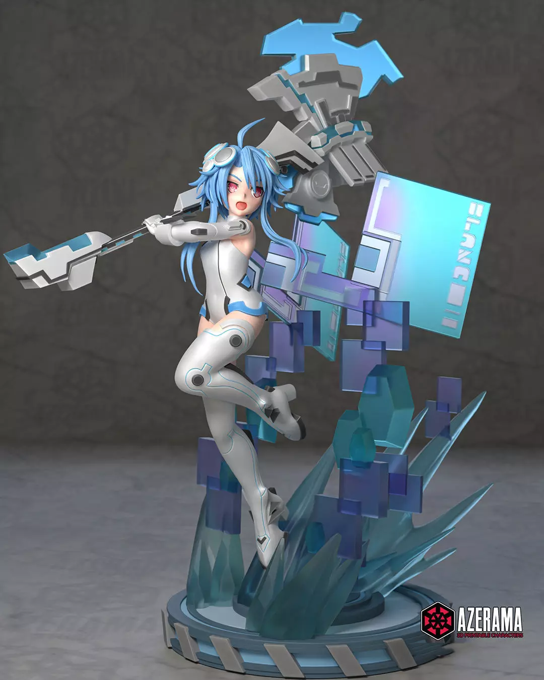 White Heart STL Ready for 3D Printing 3D print model_2