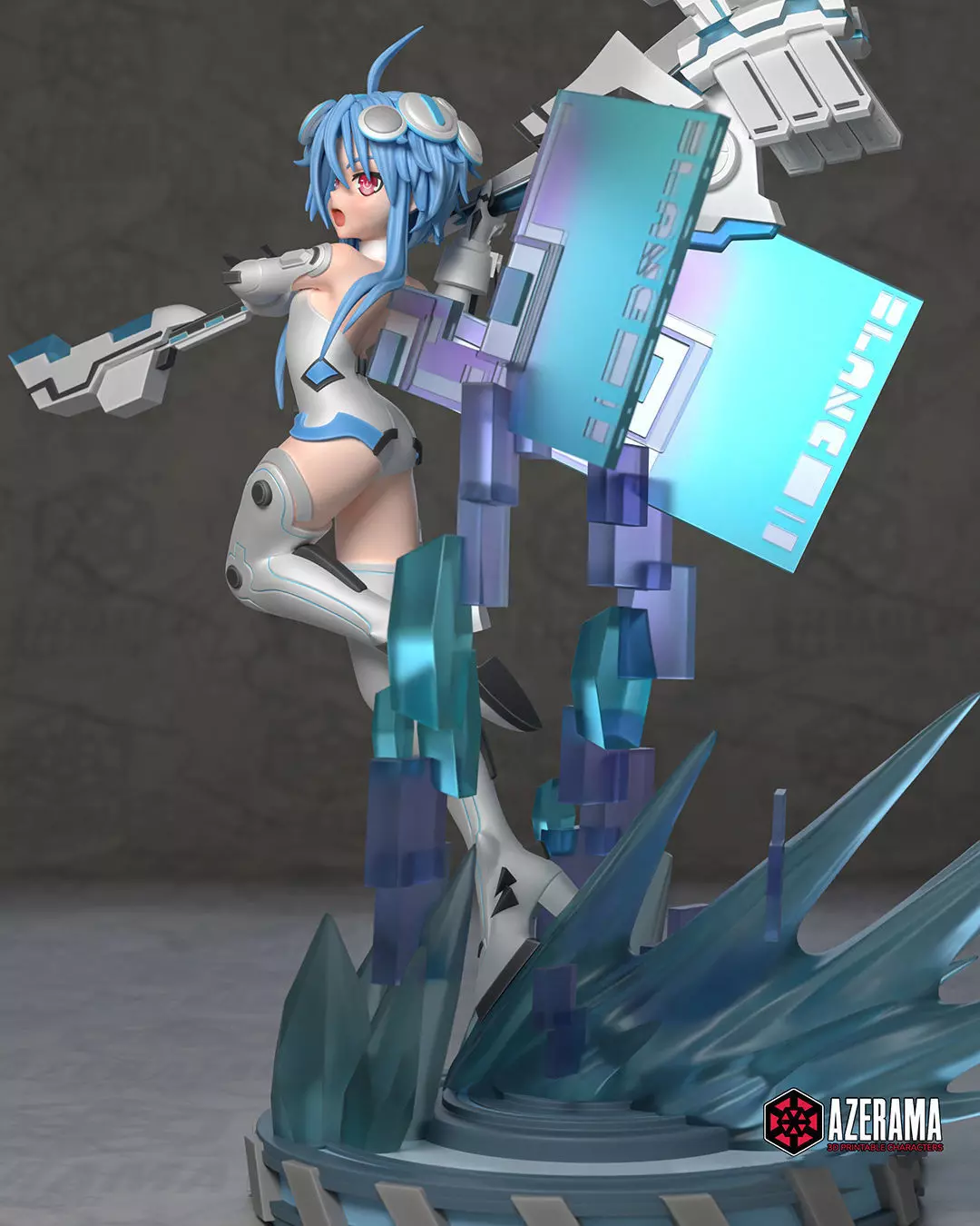 White Heart STL Ready for 3D Printing 3D print model_9