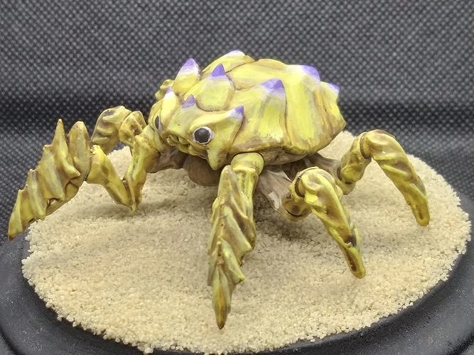 Giant True Crab Miniature 3D print model
