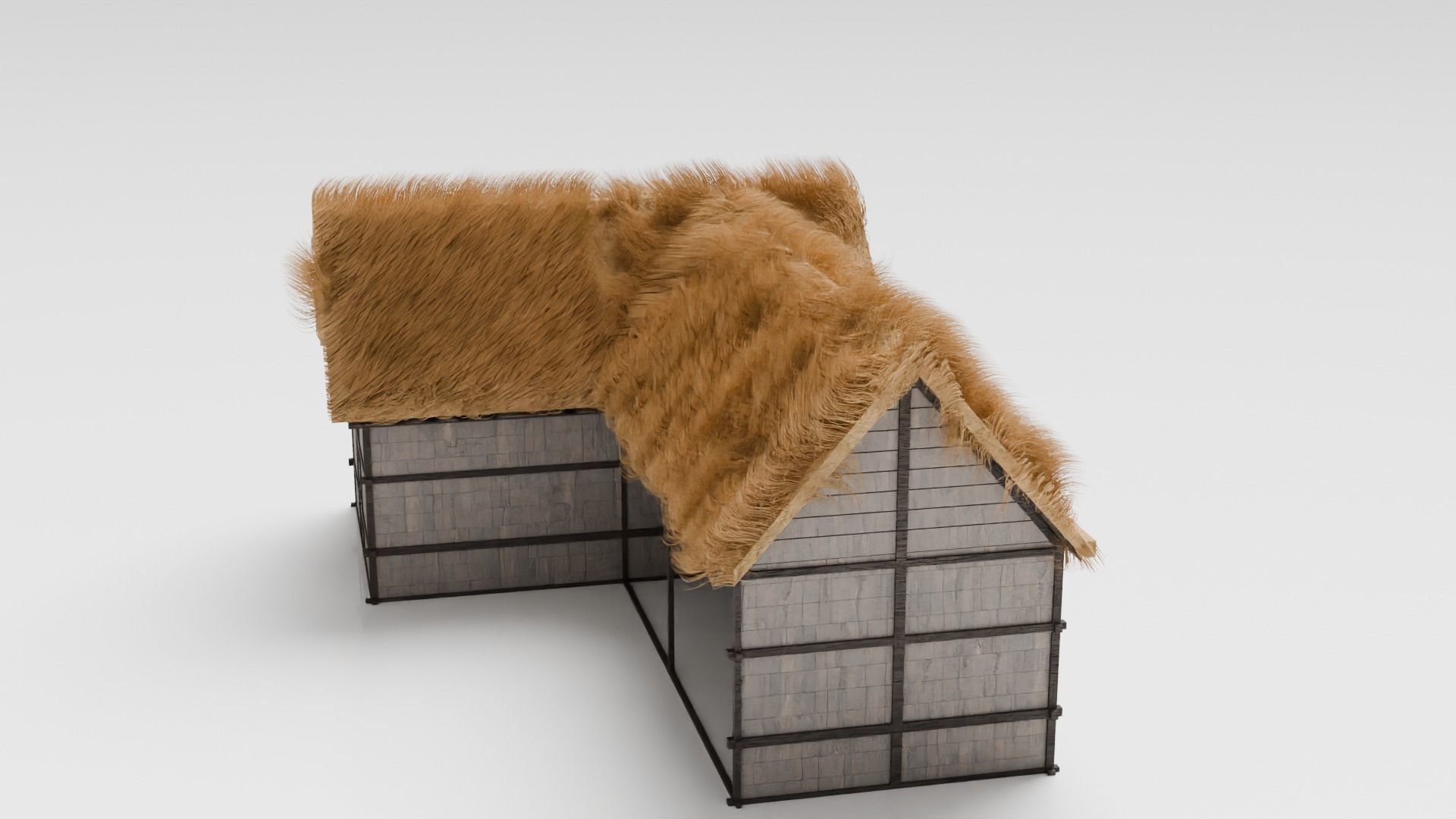 Medieval Blacksmith Low-poly 3D model_2