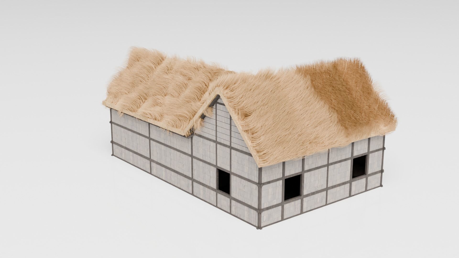 Medieval Blacksmith Low-poly 3D model_6