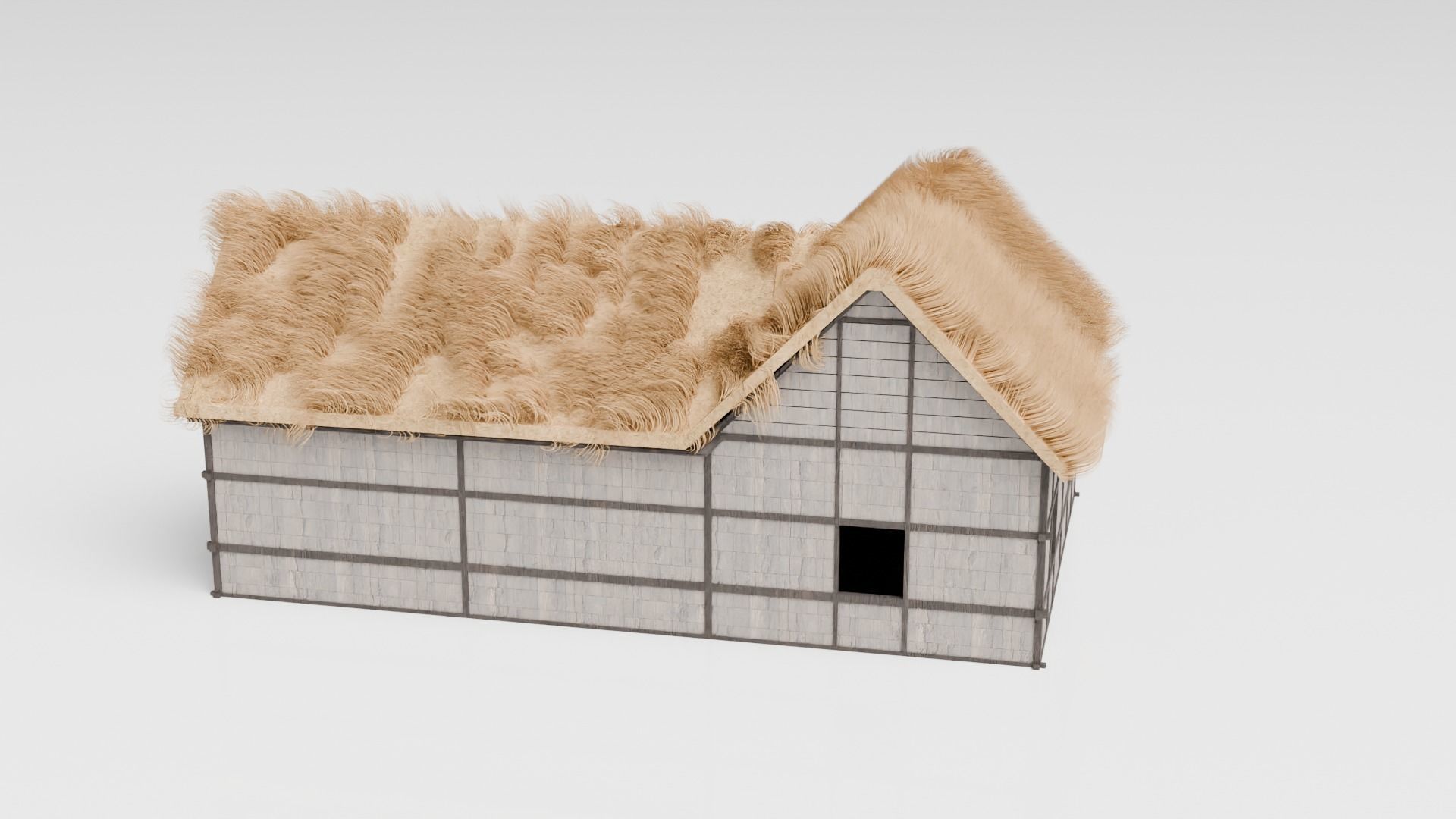 Medieval Blacksmith Low-poly 3D model_5