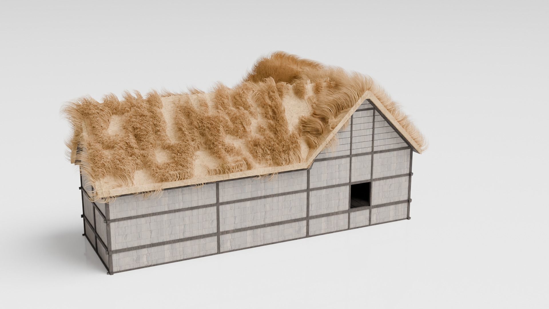 Medieval Blacksmith Low-poly 3D model_4