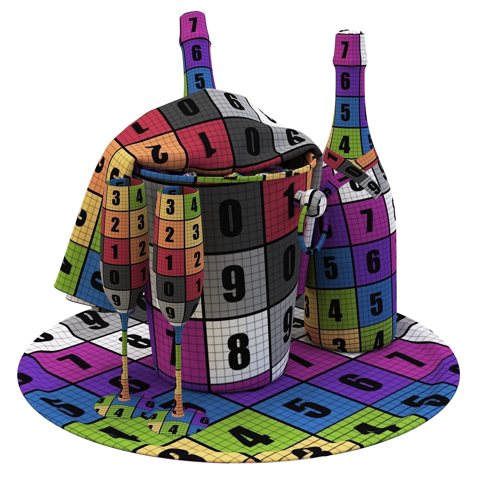 Moet and Chandon Imperial Brut 3D model_3