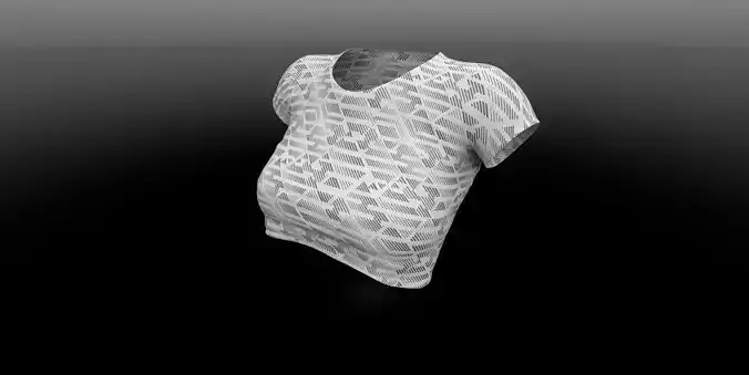 Sport Top PBR 4k Low-poly 3D model
