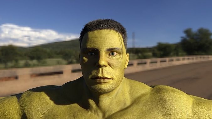 SMART HULK 3D model