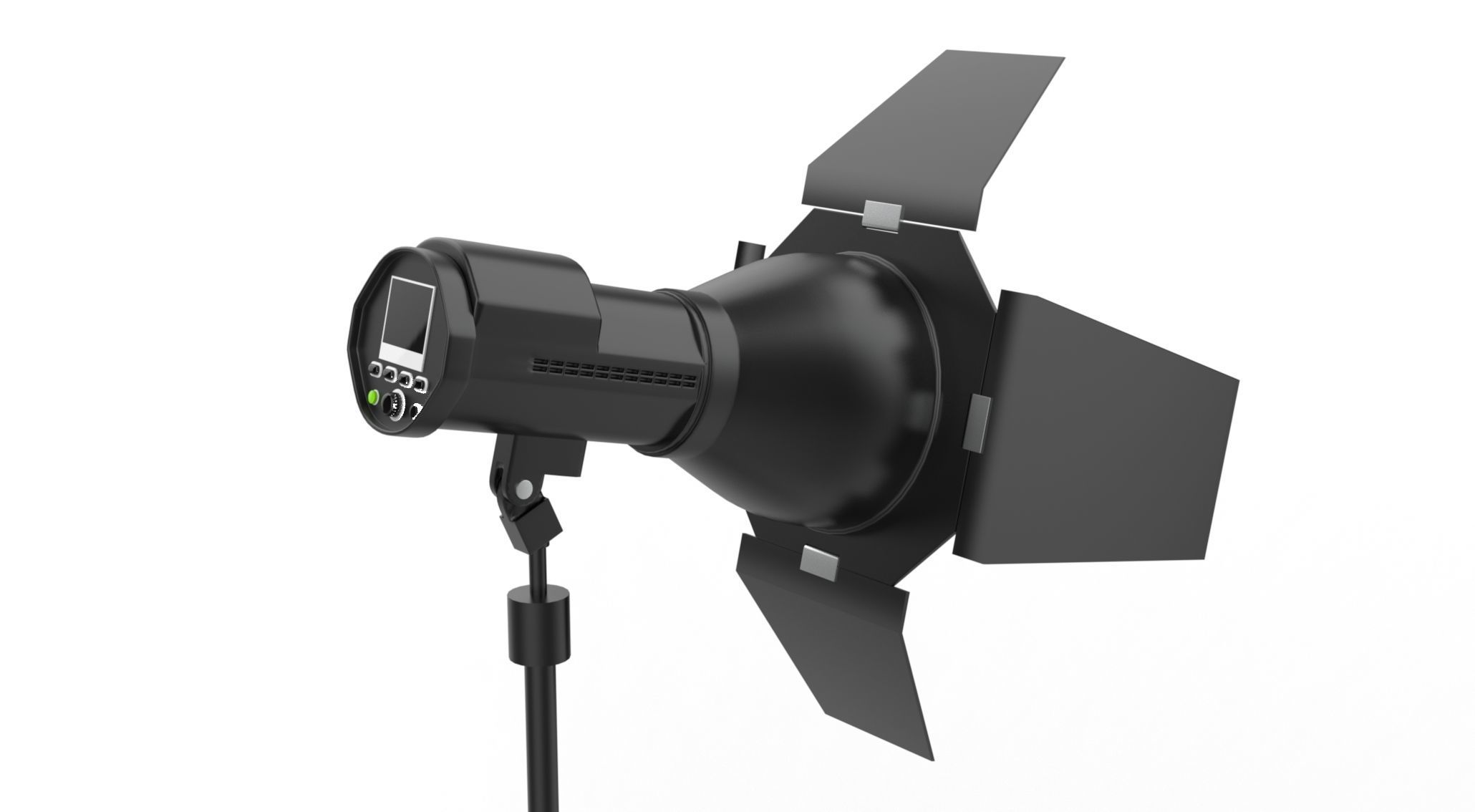 Studio Backdrop And Lights Kit Collection  3D model_8