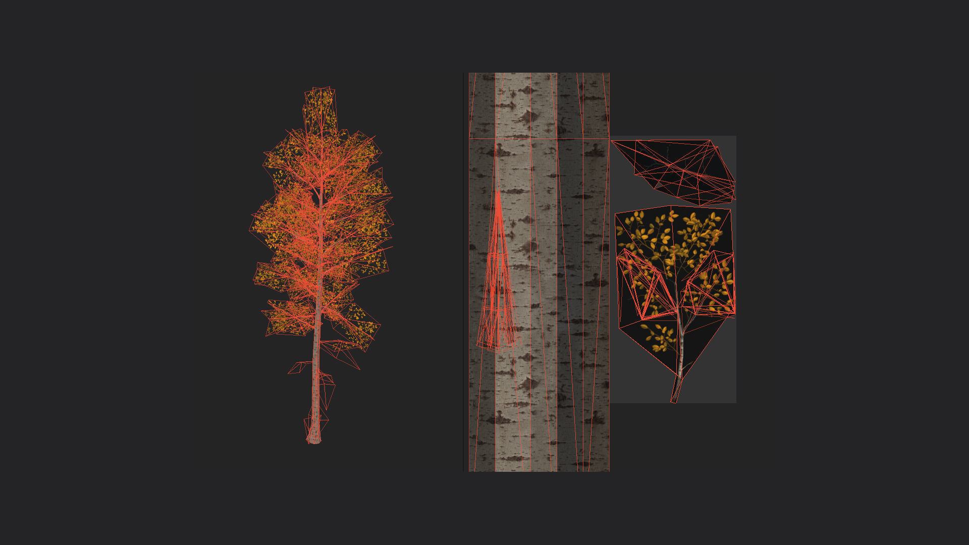 Tree 3D Model 001 Low-poly 3D model_5