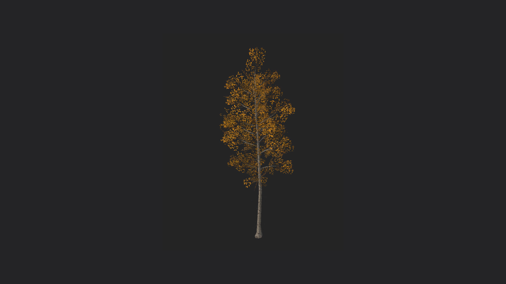 Tree 3D Model 001 Low-poly 3D model_1