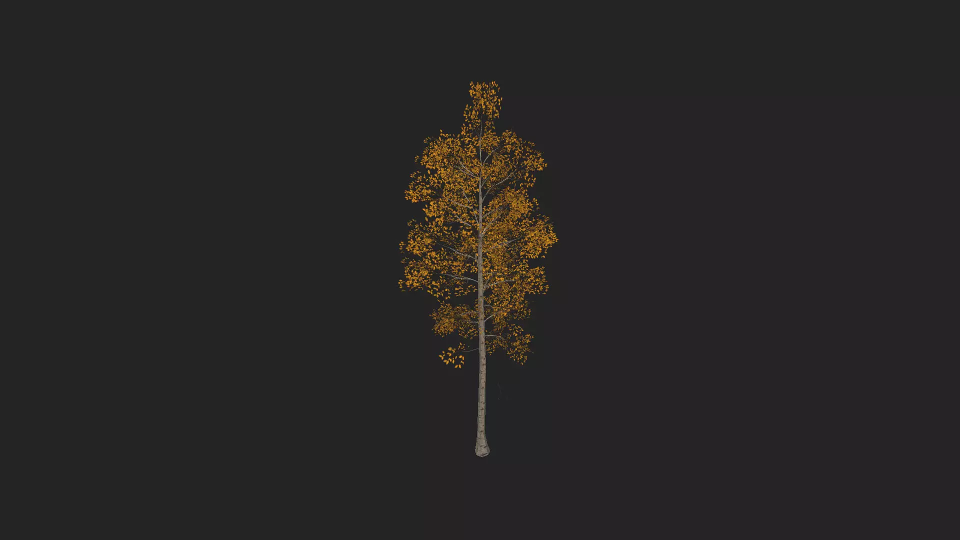 Tree 3D Model 001 Low-poly 3D model_0