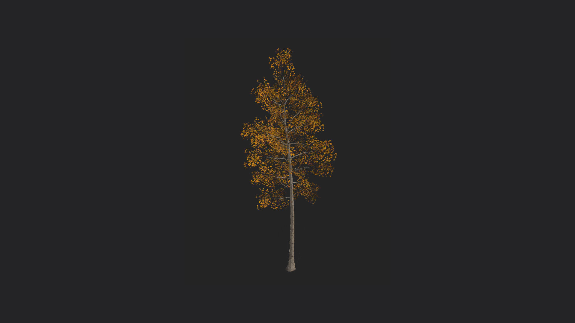 Tree 3D Model 001 Low-poly 3D model_2