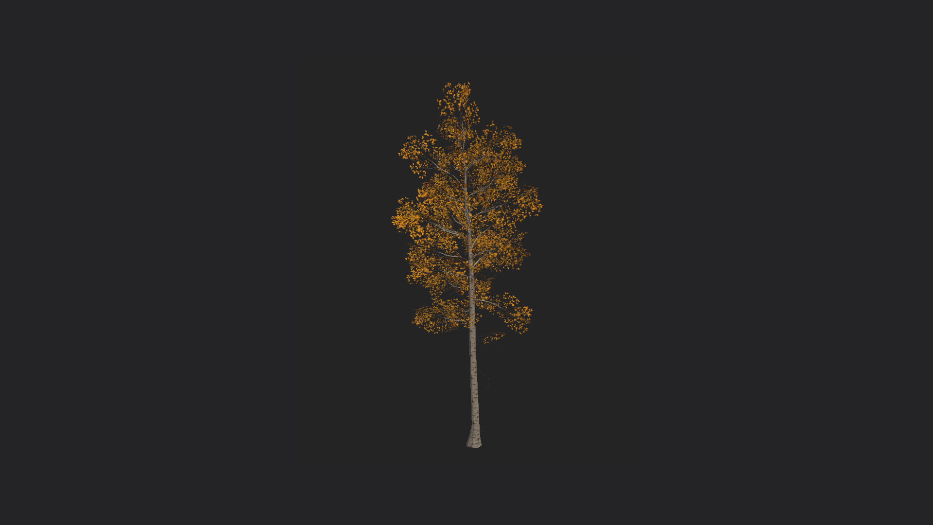 Tree 3D Model 001 Low-poly 3D model_3