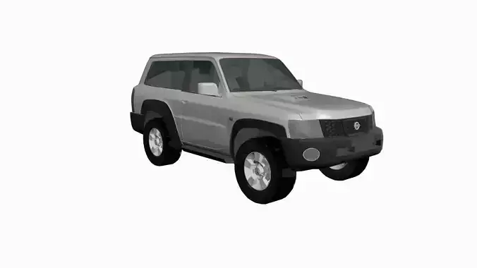 nissan patrol VTC 2006 2019 short LOW POLY