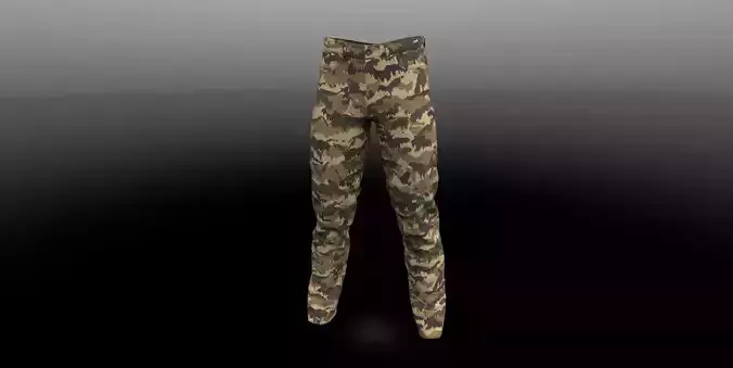 Camo pants PBR 4k