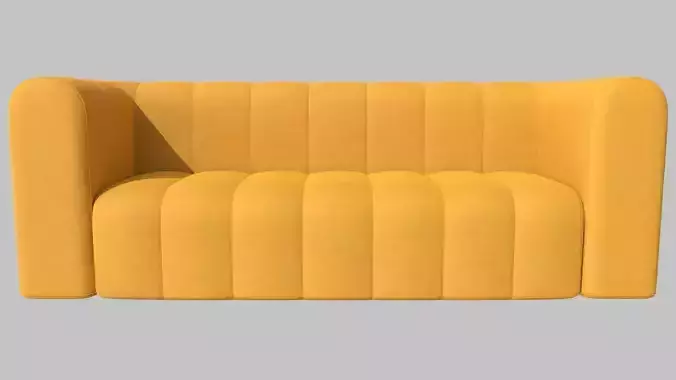 yellow velvet sofa love seat