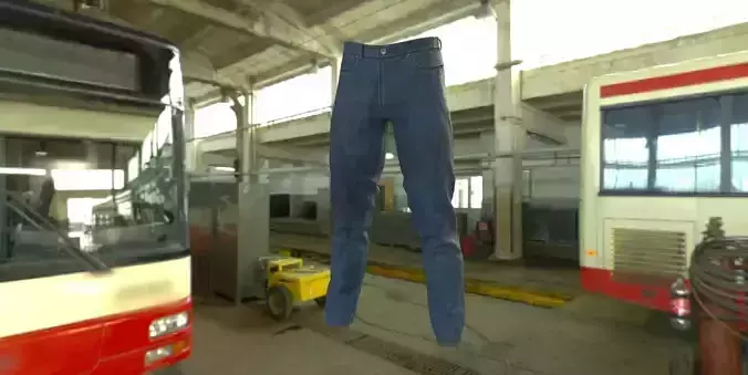 Denim pants PBR 4k