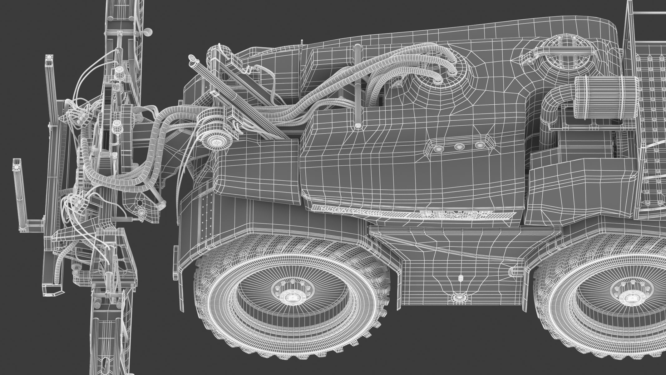 Fendt Rogator 600 Crop Protection Sprayers 3D model_40