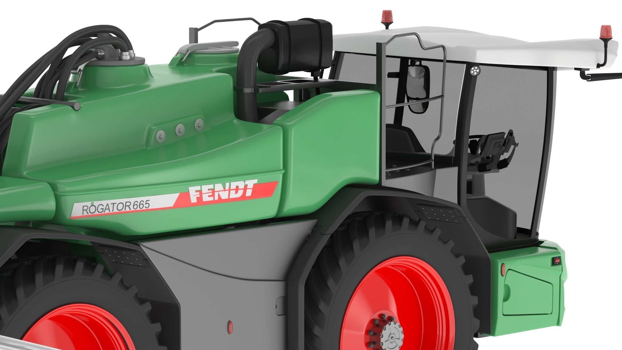 Fendt Rogator 600 Crop Protection Sprayers 3D model_11