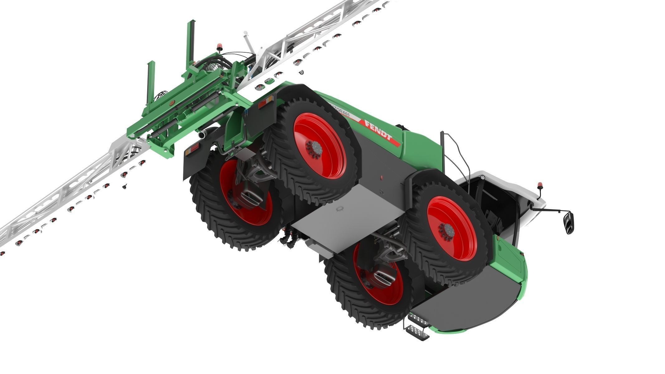 Fendt Rogator 600 Crop Protection Sprayers 3D model_9