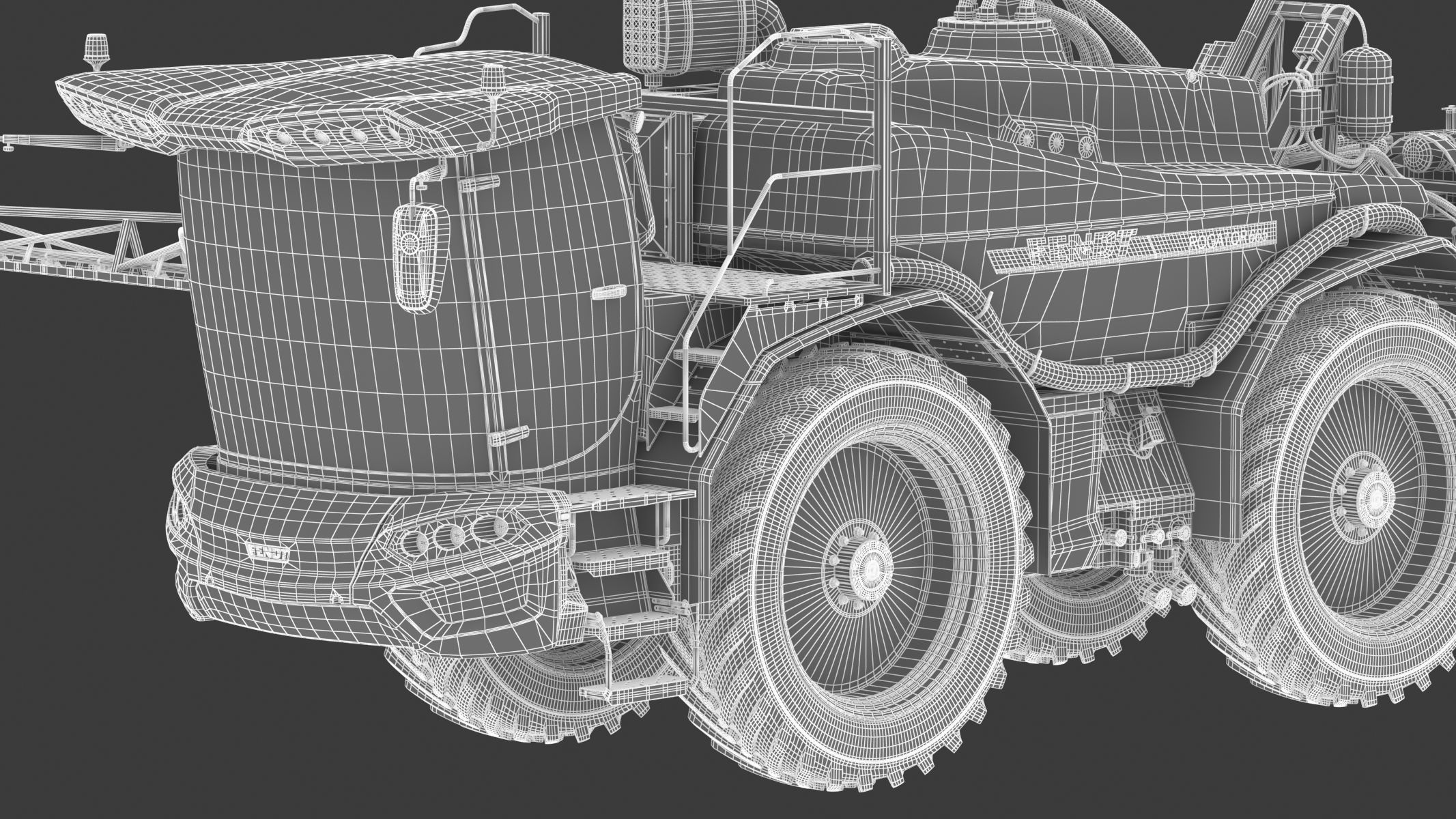 Fendt Rogator 600 Crop Protection Sprayers 3D model_37