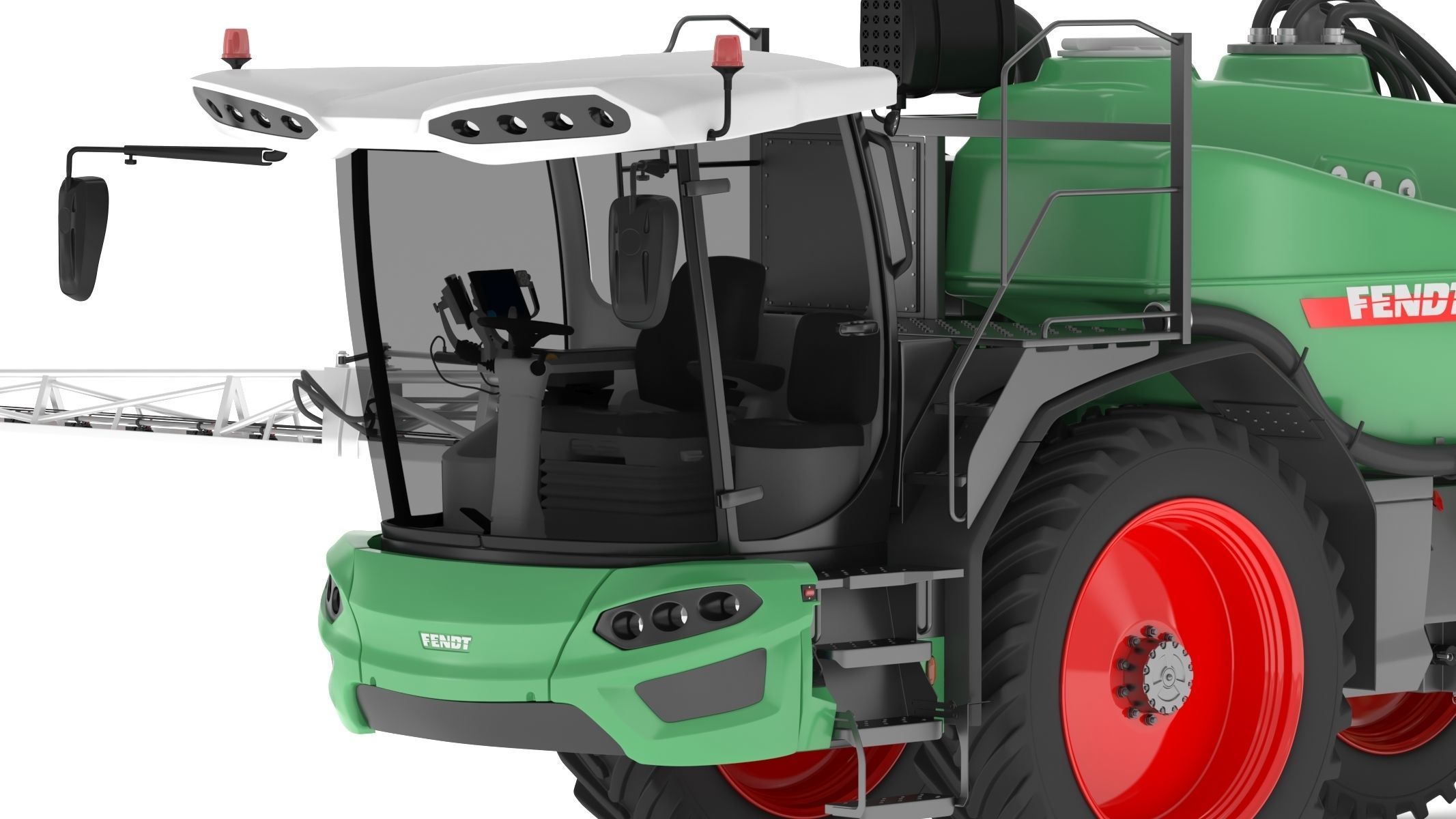 Fendt Rogator 600 Crop Protection Sprayers 3D model_15